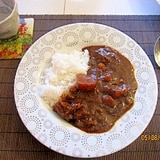 はーにゃん家自慢のカレー粉から作るヘルシーカレー